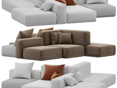 Marechiaro Sofa BY twentytwentyone 3D model