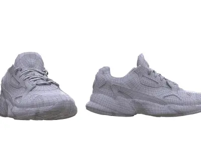 Sneakers Low-poly 3D model