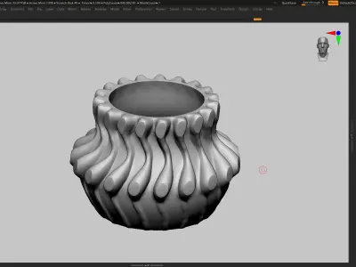 vase 3d print 558  3D print model