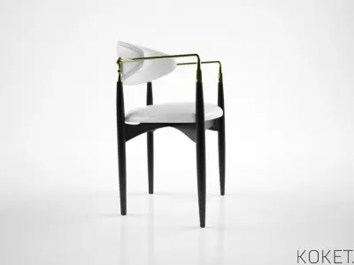 Koket Nahema Chair 3D model