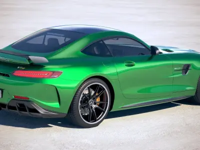 Mercedes AMG GT-R 2020 3D model