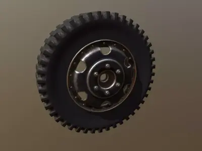 Wheel 3D model