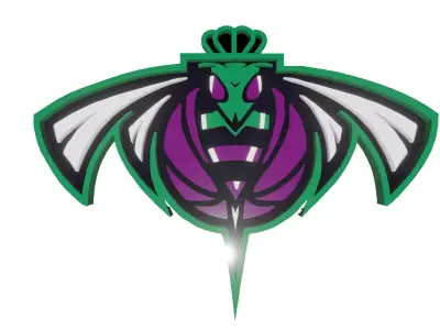 Hornets logo only 3D model