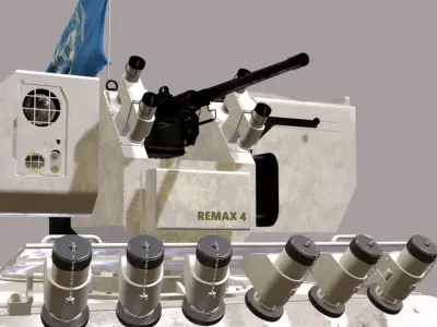 VBMT-LSR 4X4 GUAICURU UN Low-poly 3D model