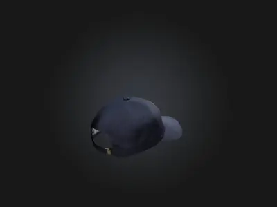 Cap model Low-poly 3D model