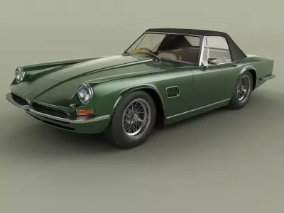 AC 428 Convertible 3D model