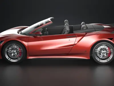 Honda NSX Cabrio 3D model