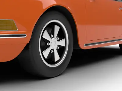 Porsche 911 Targa 1967 3d model  3D model