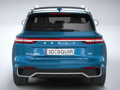 Geely Monjaro 2024 3D model