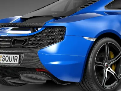 Mclaren 650S Coupe 2015 3D model