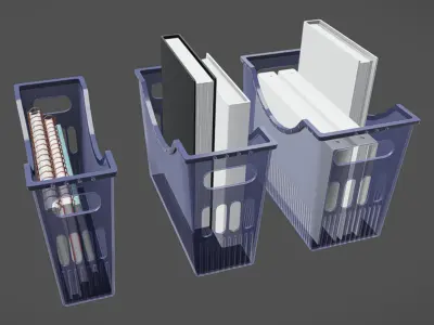 Office Tools 05 Low-poly 3D model