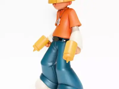  Numbuh 4 Wallabee Wally Beetles Kids Next Door toy 3D print model