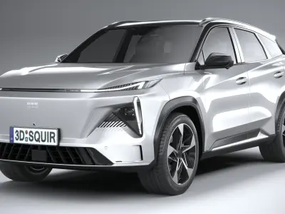 Geely Galaxy L7 2024 3D model