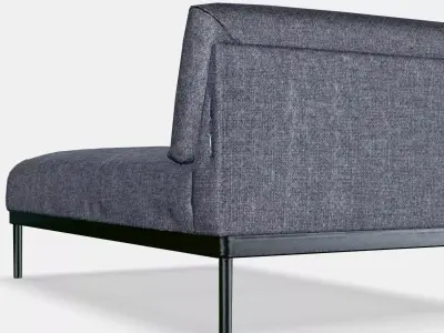APPLARYD Chaise longue section 3D model