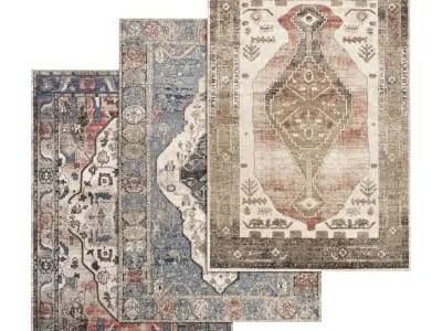 Rug Set 1499 3D model