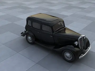 Gaz M1 3D model