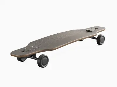 Longboard 03 3D model