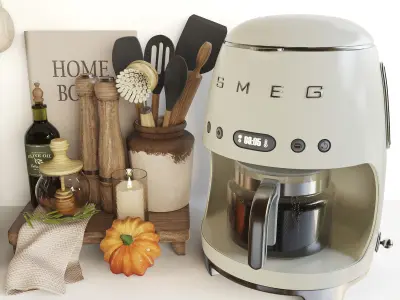 Kitchen Accessories 01 3D model