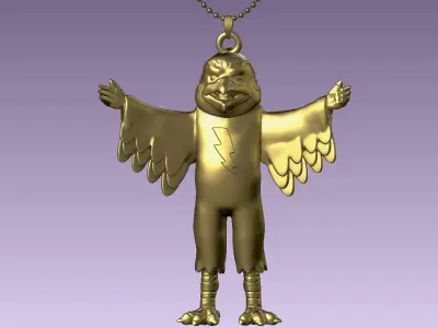 NCAA - Necklaces ST JOHNS UNIVERSITY - Hanging Figurine 3D print model