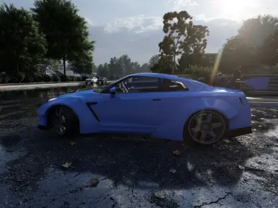 Supercar GTR 3D model