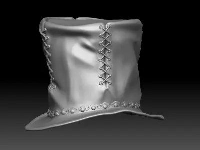 Printable Top Hat 3D print model