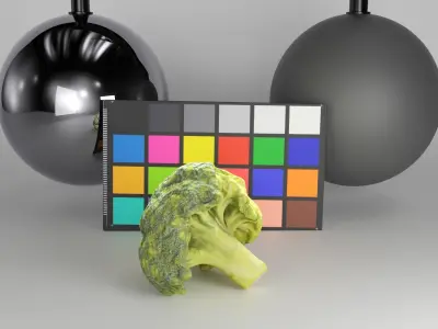 Bunch of broccoli 28 Low-poly 3D model