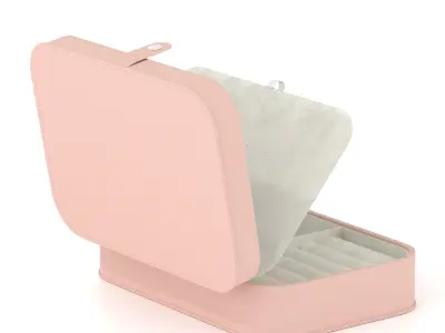 Travel jewelery box 3D model