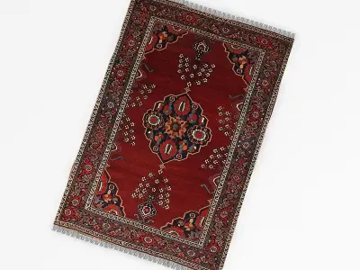 Carpet 2 oriental rug 3D model