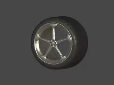 WHEELS CUSTOM MODEL CAR RIMS  Free 3D print model