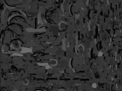 Stealth Cybercycle 3D Model Violet Neon Superbike Low-poly 3D model