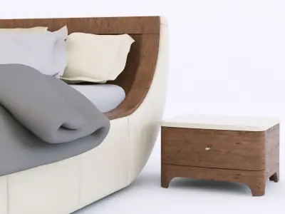 woodways bossa nova bedroom set 3D model