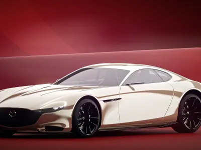 mazda rx vision 3d model highpoly 3D model