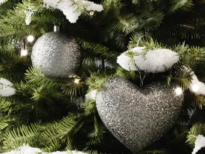 Christmas set 3 alcomarket display 3D model