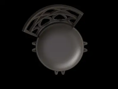 Risch 44 Bar Stool Low-poly 3D model