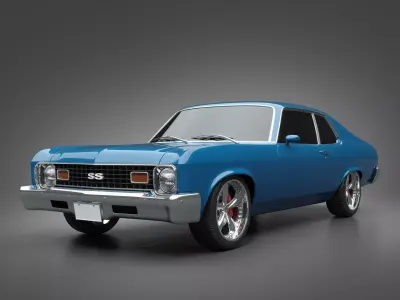 1973 Chevrolet Nova SS 3D model