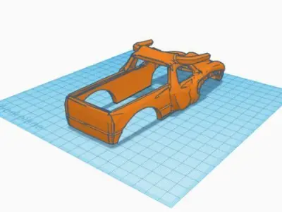 El Toro Loco Monster Jam RC Body 1 12 3D print model