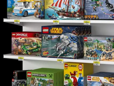 LEGO Showcase 3D model