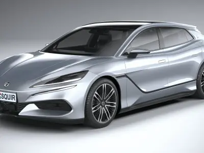 BYD Denza Z9 GT 2025 3D model