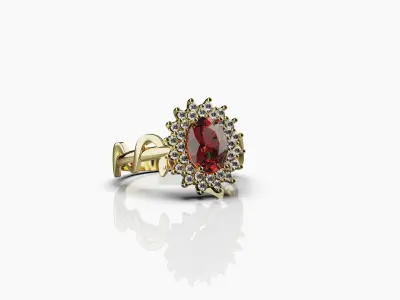 Anel de formatura - Class ring 3D print model