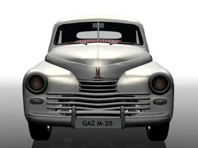 GAZ-M20 Pobeda 3D model