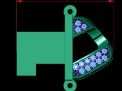  gold bracelets print model 3D print model