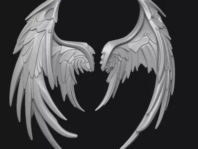 Wings 3D print model