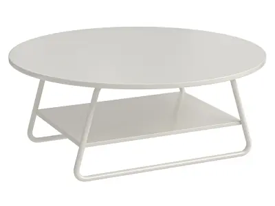 Luxury set of two coffee tables 3D model