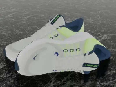 NIKE QUEST 4 3D SHOES 3D model