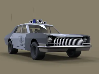 Vehicle from Mad Max II 3D model