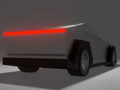 Cybertruck Redesign Free 3D model