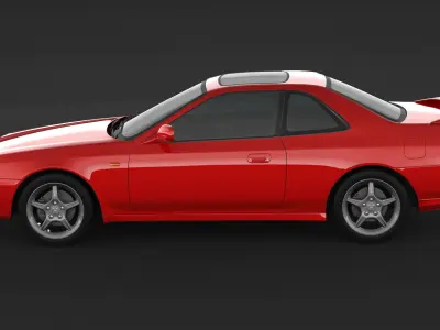 Honda Prelude 3D model