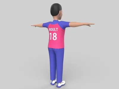 Trent Boult 3D model