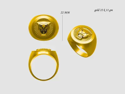 jaguar new logo 3D print model