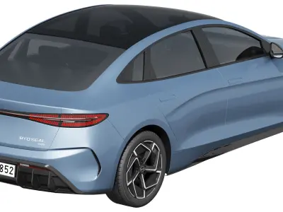 BYD Seal 2025 3D model